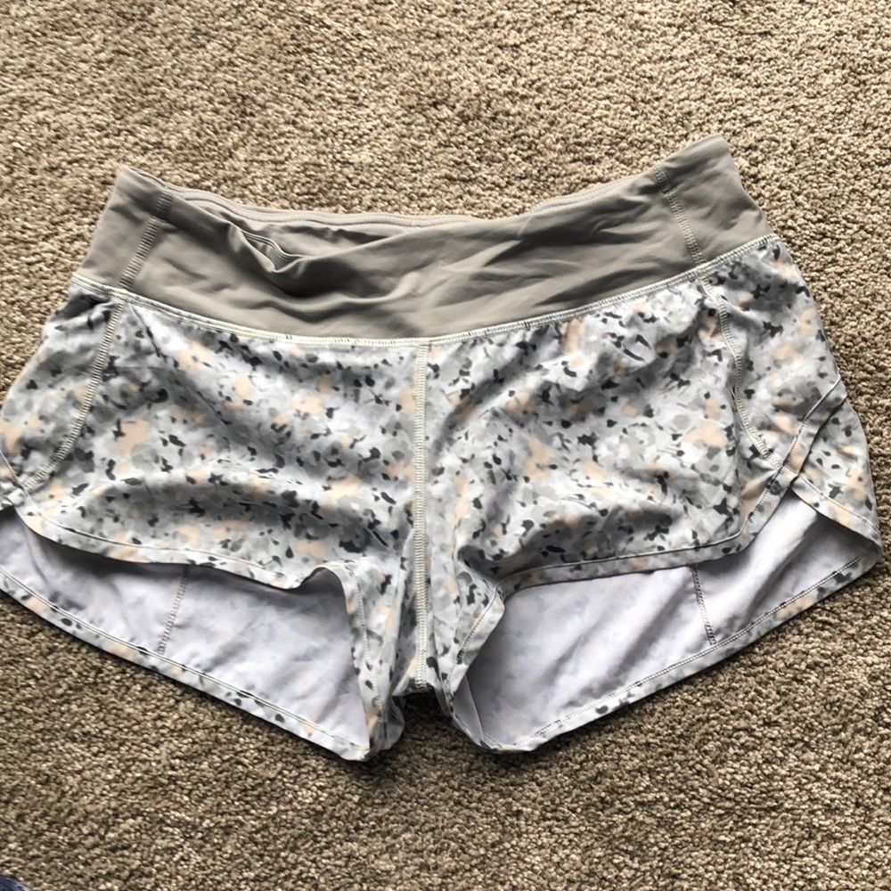 Lululemon run times shorts size 8